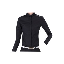 SKR025 custom-made black long-sleeved shirt design tooling professional long-sleeved shirt center SKR025 custom-made black long-sleeved shirt design tooling professional long-sleeved shirt center